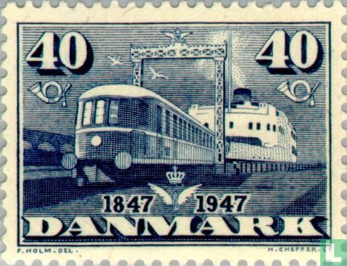 100 jaar Deense spoorwegen