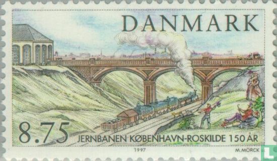 Copenhagen Roskilde-Eisenbahnstrecke