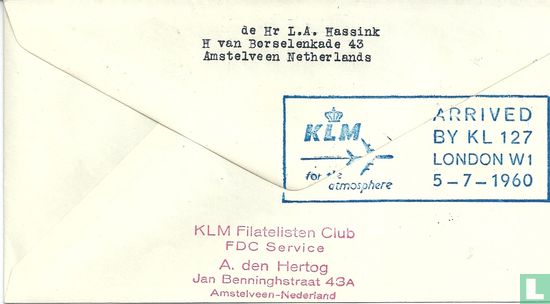 Herdenking eerste postvlucht Amsterdam - Londen - Afbeelding 2