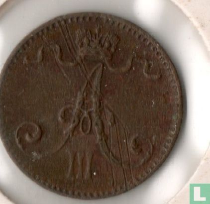 Finlande 1 penni 1894 - Image 2