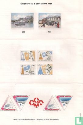 Programme Philatelique 1988 - Image 3