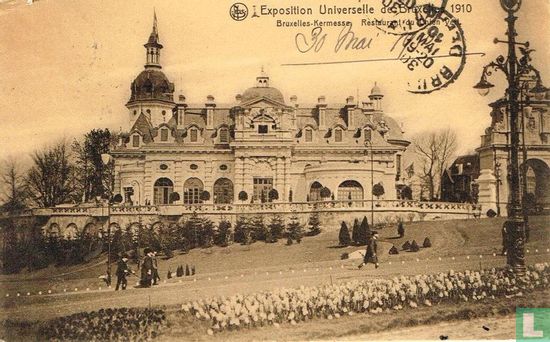 Exposition Universelle de Bruxelles 1910 - Bruxelles-Kermesse - Restaurant du Chien Vert