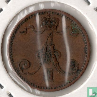 Finland 1 penni 1875 - Image 2