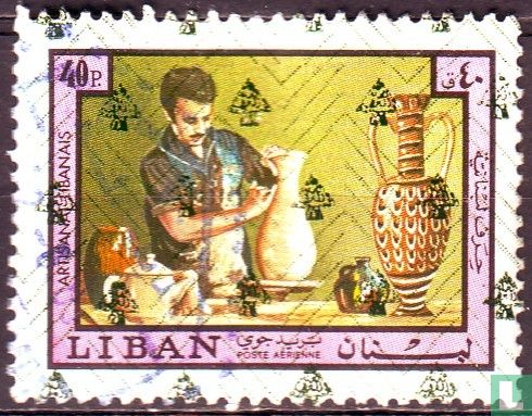 Briefmarken mit Aufdruck