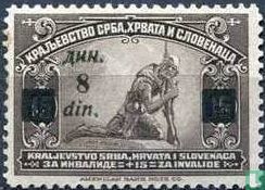 Stamps of 1921 with overprint