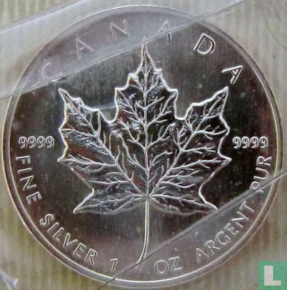 Canada 5 dollars 1990 (zilver) - Afbeelding 2