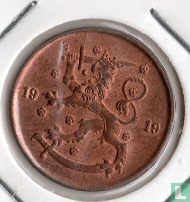 Finland 5 penniä 1919 - Image 1