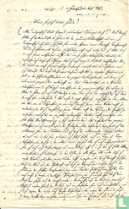 Dr. Abraham Geiger - Handgeschreven brief [13] - Afbeelding 1