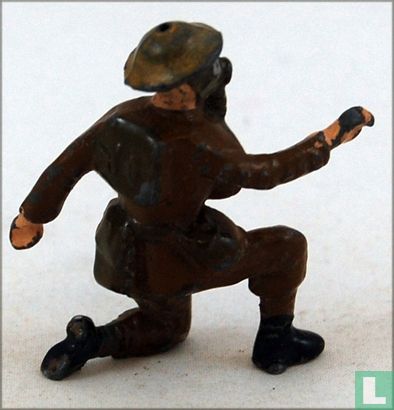British infantryman with respirator - Image 2