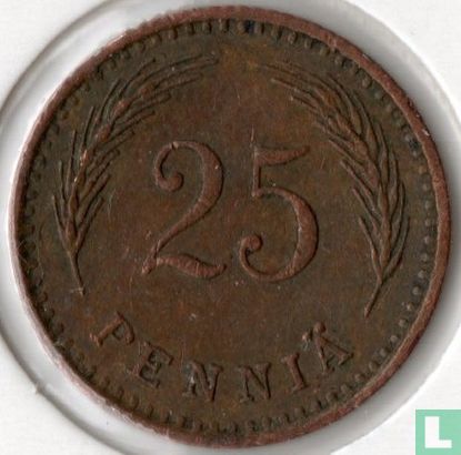 Finlande 25 penniä 1940 - Image 2