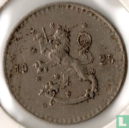 Finlande 25 penniä 1925 - Image 1