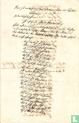 Dr. Abraham Geiger - Handgeschreven brief [15] - Bild 1