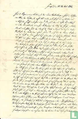 Dr. Abraham Geiger - Handgeschreven brief [01]