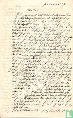 Dr. Abraham Geiger - Handgeschreven brief [03]