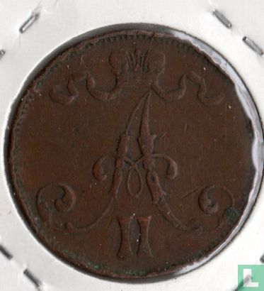 Finland 5 penniä 1872 - Afbeelding 2