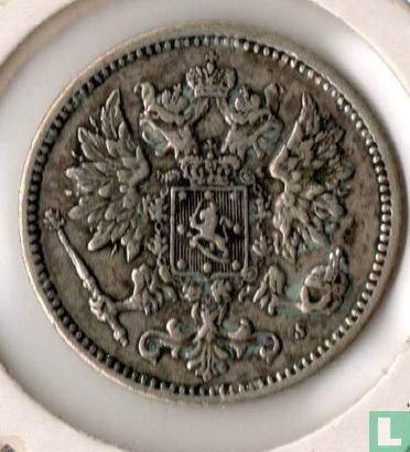Finlande 25 penniä 1873 - Image 2