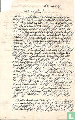 Dr. Abraham Geiger - Handgeschreven brief [16] - Afbeelding 1