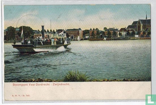 Stoompont Veer Dordrecht-Zwijndrecht  - Afbeelding 1