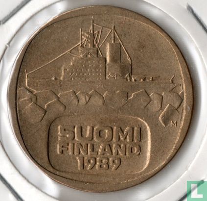 Finlande 5 markkaa 1989 - Image 1
