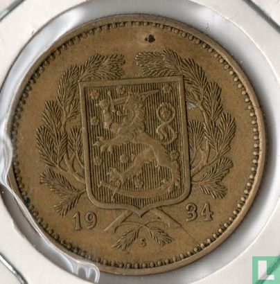 Finland 10 markkaa 1934 - Afbeelding 1