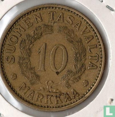 Finlande 10 markkaa 1934 - Image 2