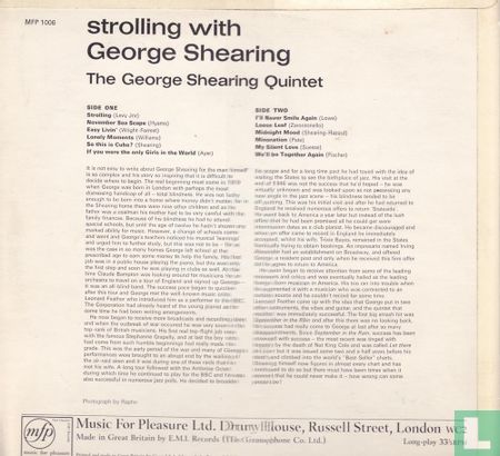 Strolling with George Shearing  - Afbeelding 2