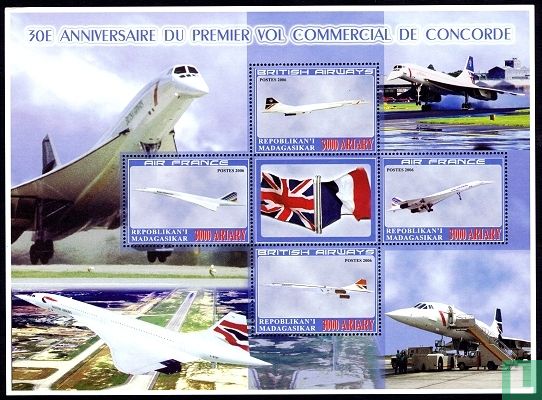 30th birthday first commercial flight of the Concorde