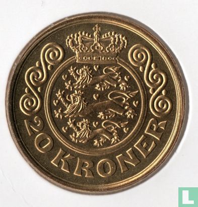 Denemarken 20 kroner 1993 - Afbeelding 2