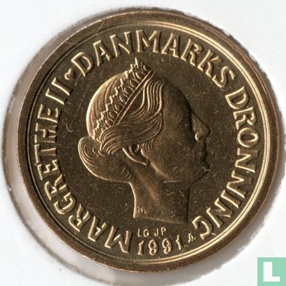 Denemarken 10 kroner 1991 - Afbeelding 1