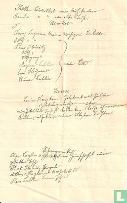 Brief met nalatenschap bij brieven Geiger, Abraham - Image 2