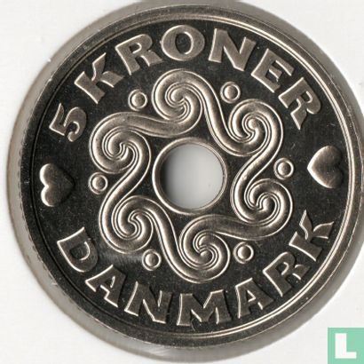 Denemarken 5 kroner 2000 - Afbeelding 2