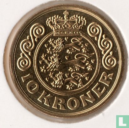 Denemarken 10 kroner 1994 - Afbeelding 2