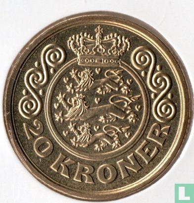 Denemarken 20 kroner 2002 - Afbeelding 2
