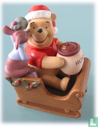 Winnie de Poeh - A sleigh full of presents, hearts full of love - Afbeelding 1