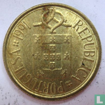 Portugal 1 escudo 1991 - Afbeelding 1