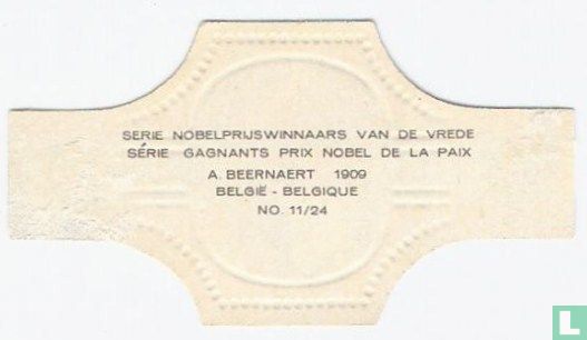 [A. Beernaert - 1909 - Belgien] - Bild 2