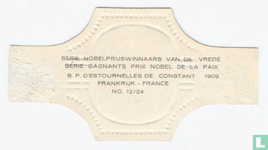 [B.P. d'Estournelles de Constant - 1909 - Frankreich] - Bild 2