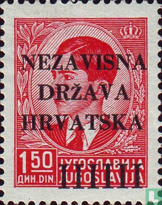Briefmarken von Jugoslawien, mit Aufdruck