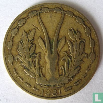 Westafrikanische Staaten 10 Franc 1981 - Bild 1