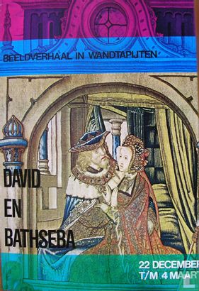 David en Bathseba, beeldverhaal in wandtapijten