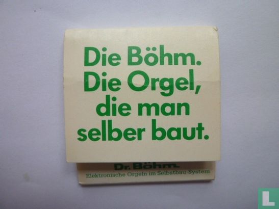 Die Böhm Die Orgel - Afbeelding 1