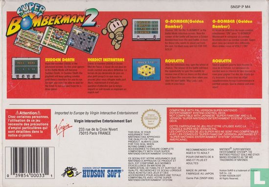Super Bomberman 2 - Afbeelding 2