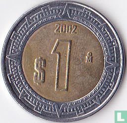 Mexico 1 peso 2002 - Afbeelding 1