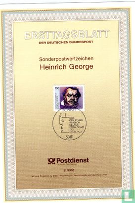 100 ans Heinrich George - Image 1
