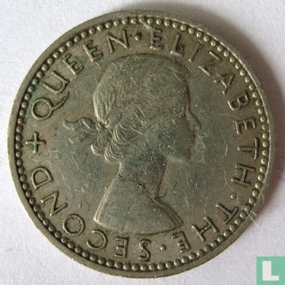 Nieuw-Zeeland 6 pence 1959 - Afbeelding 2
