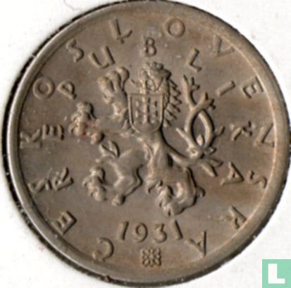 Tchécoslovaquie 50 haleru 1931 - Image 1