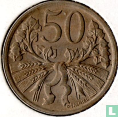 Tchécoslovaquie 50 haleru 1931 - Image 2
