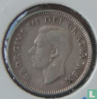 Canada 10 cents 1949 - Afbeelding 2