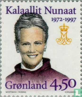 Government Anniversary Queen Margrethe II