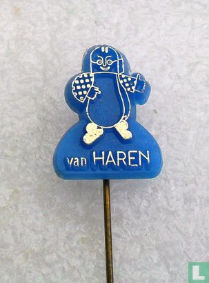 Van Haren [gold on blue]